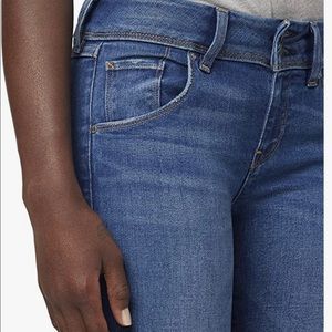 Hudson Jeans Mid-Rise Baby Bootcut Jeans